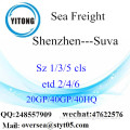 Shenzhen Haven Zee Vrachtvervoer Naar Suva